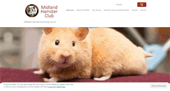 Desktop Screenshot of midlandhamsterclub.co.uk